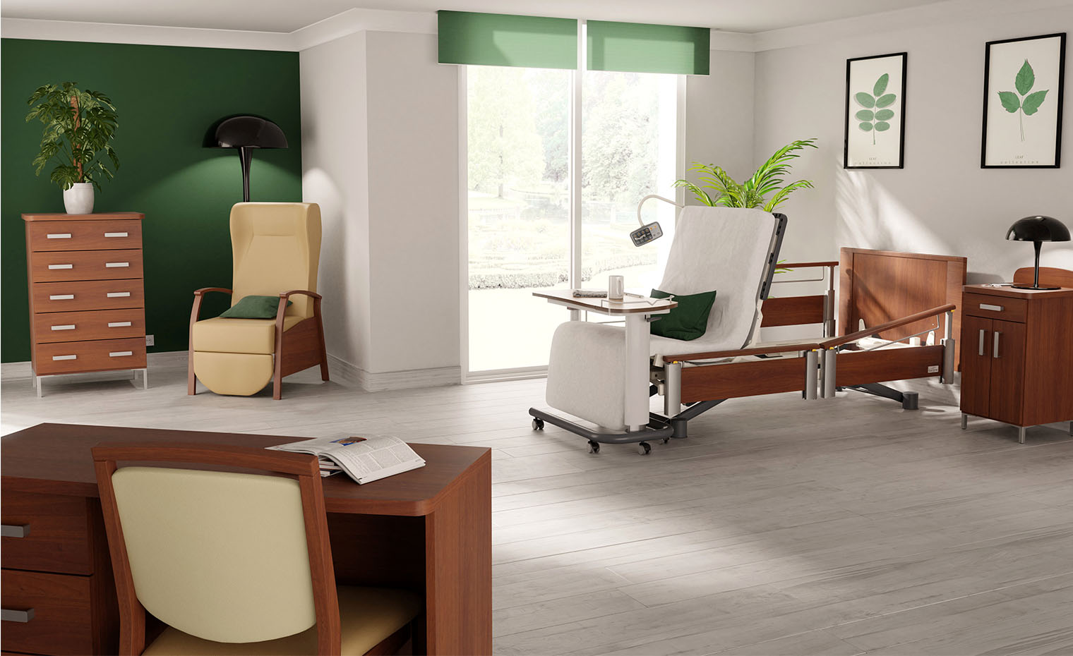 Nursing home design HAcare Medical Furniture
