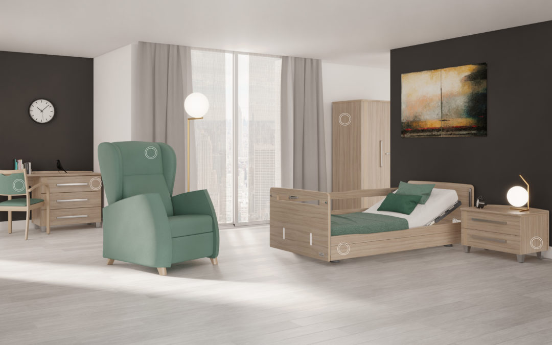 Chambre aubance sur pied 1 es